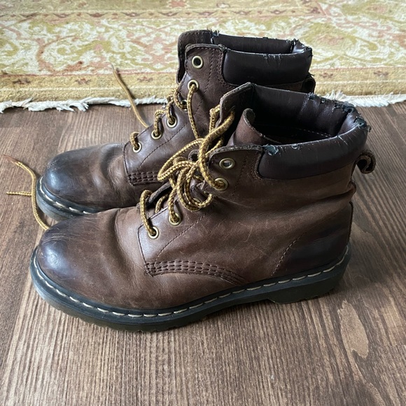 Doc martens 939 BEN BOOT CRAZY HORSE LEATHER LACE UP BOOTS - Picture 2 of 7